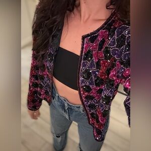 Gorgeous Vintage beaded jacket